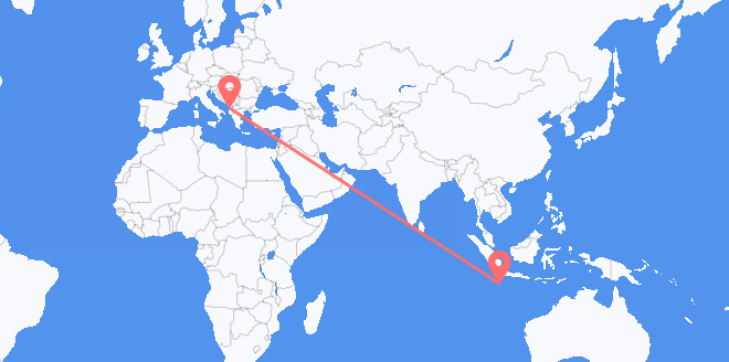 圣诞岛 目的地 阿尔巴尼亚
