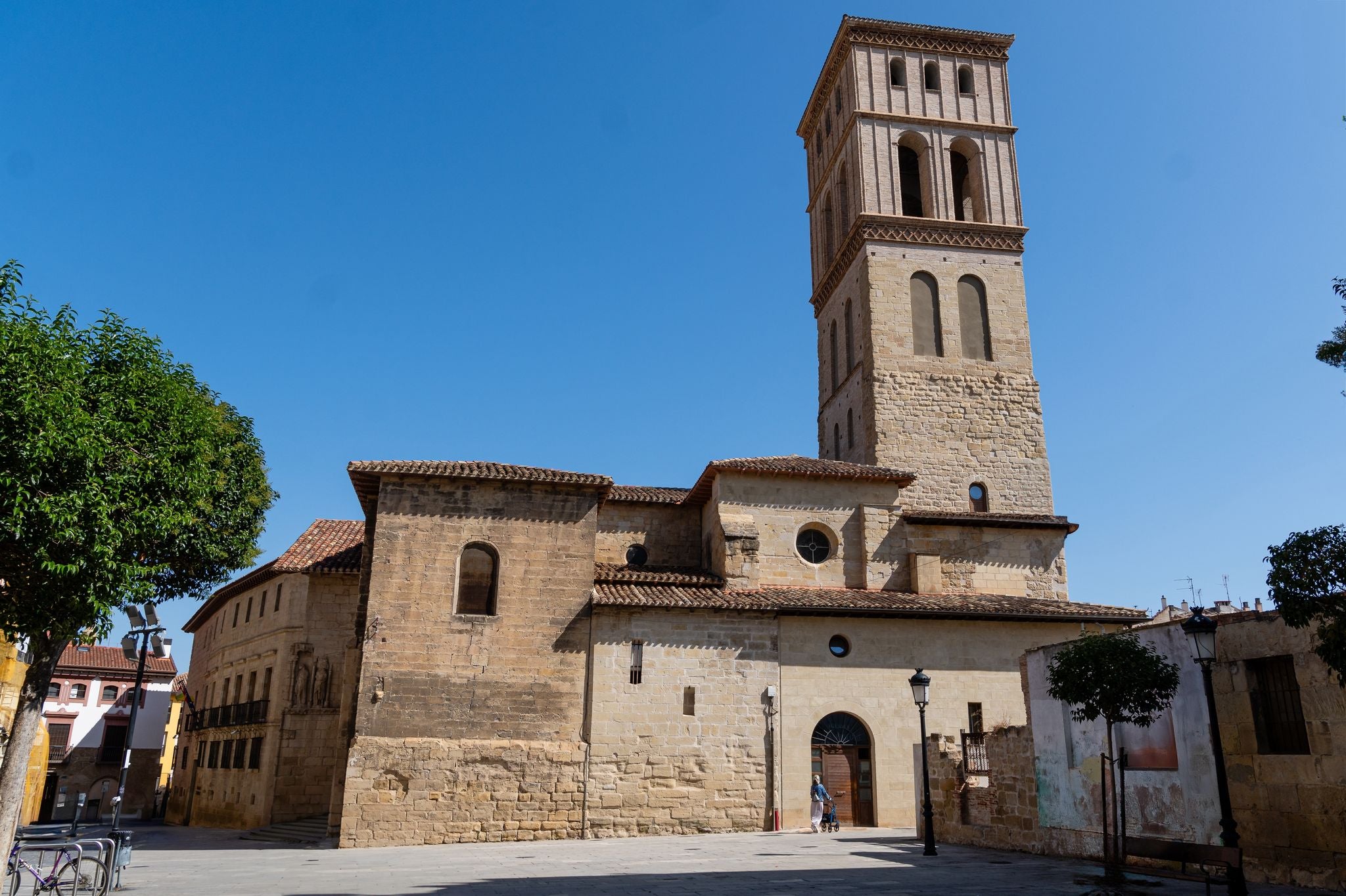 Church of San Bartolomé in Logrono, Spain.