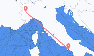 Train tickets from Naples to Turin