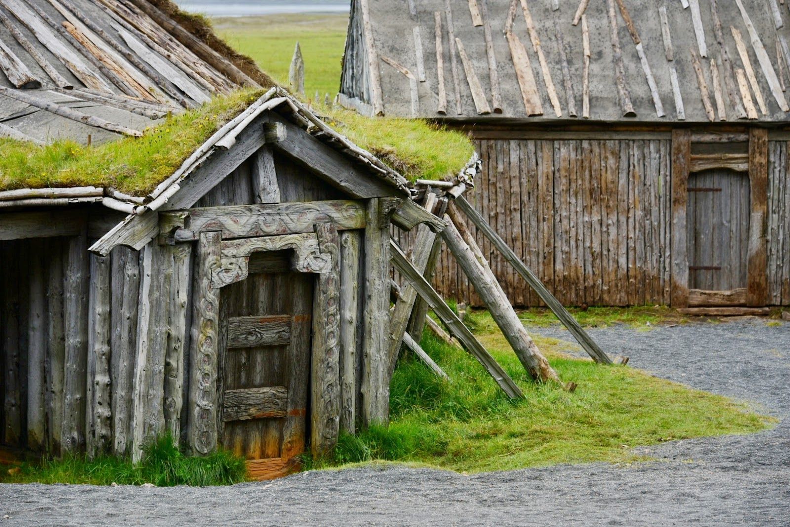 Viking Village Prop For Movie, Sveitarfélagið Hornafjörður, Eastern Region, Iceland