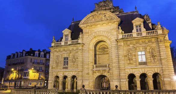 photo of view of Porte De Paris, France.