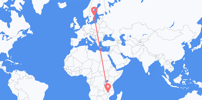 马拉维 目的地 瑞典