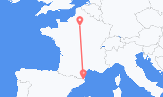 Train tickets from Figueres to Paris