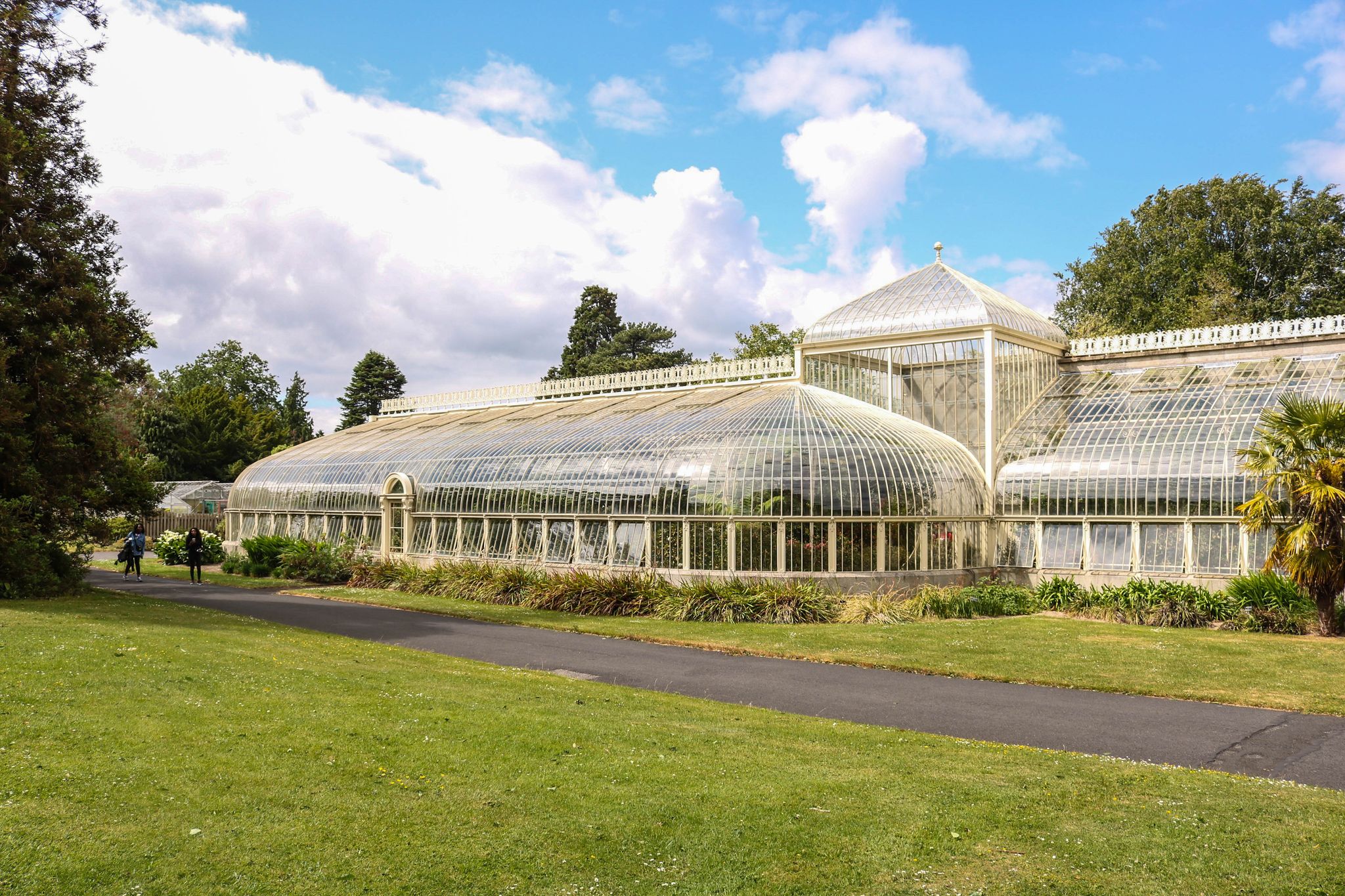 Photo of one of the greenhouses in the National Botanic Gardens, Dublin.