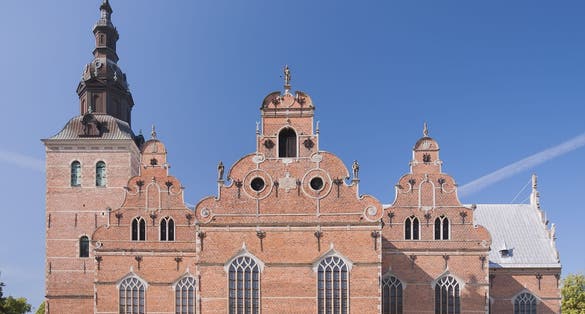 Photo of Trinity Church in Kristianstad, Sweden.
