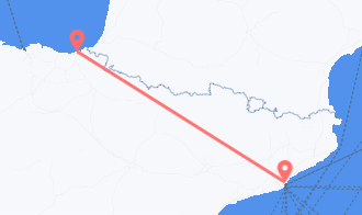 Train tickets from San Sebastian to Barcelona