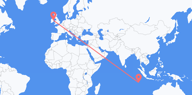 Cocos (Keeling) Islands to Ireland