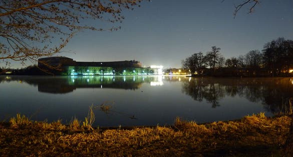 Documentation Center seen from the lake
