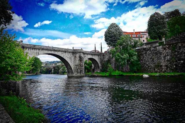 Ponte de São Gonçalo,Amarante in Portugal.
