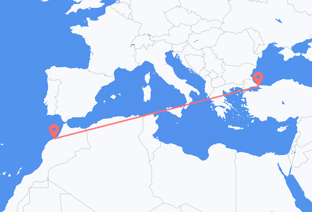Casablanca to Istanbul