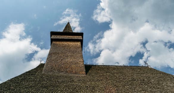 Photo of Ieud Hill Church, Maramures, Romania.
