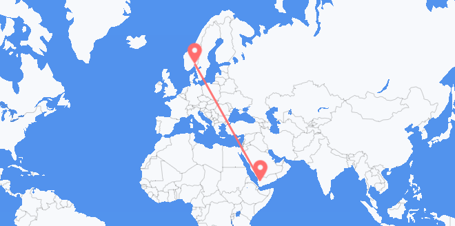 Йемен в Норвегию