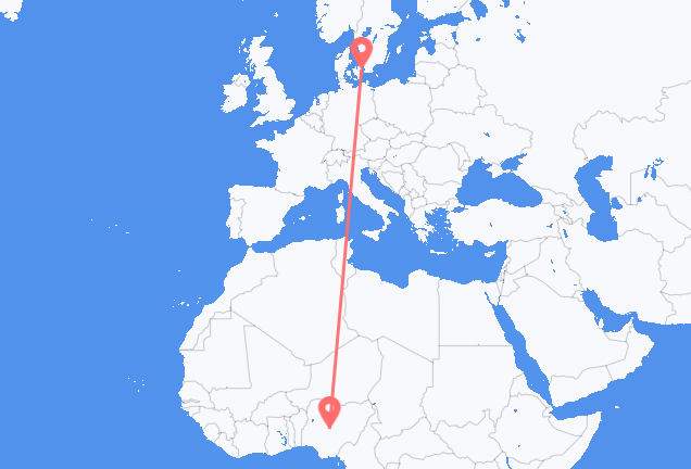 Abuja to Copenhagen