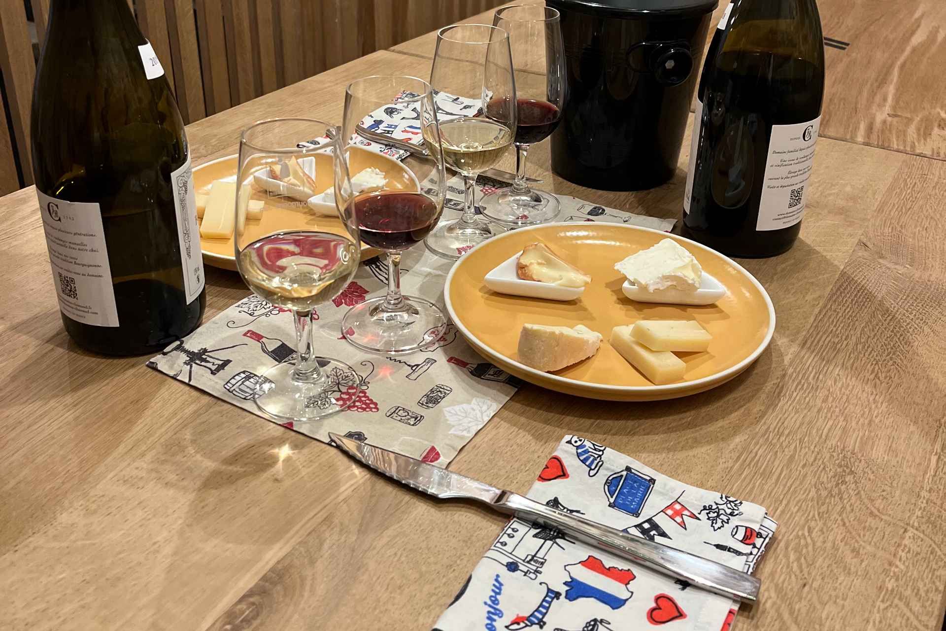 Dijon: Cheese and Burgundy Wine Tasting Workshop