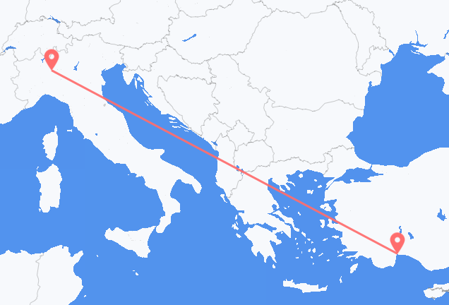 Cheap Flights from Milan to Antalya – Low Fares & Wide Selection