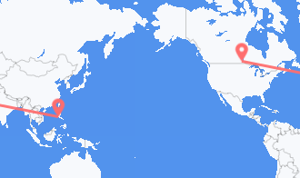 温尼伯 目的地 马尼拉