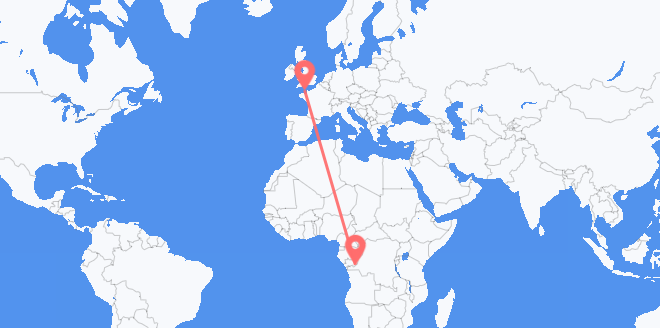la République Démocratique du Congo pour Guernesey