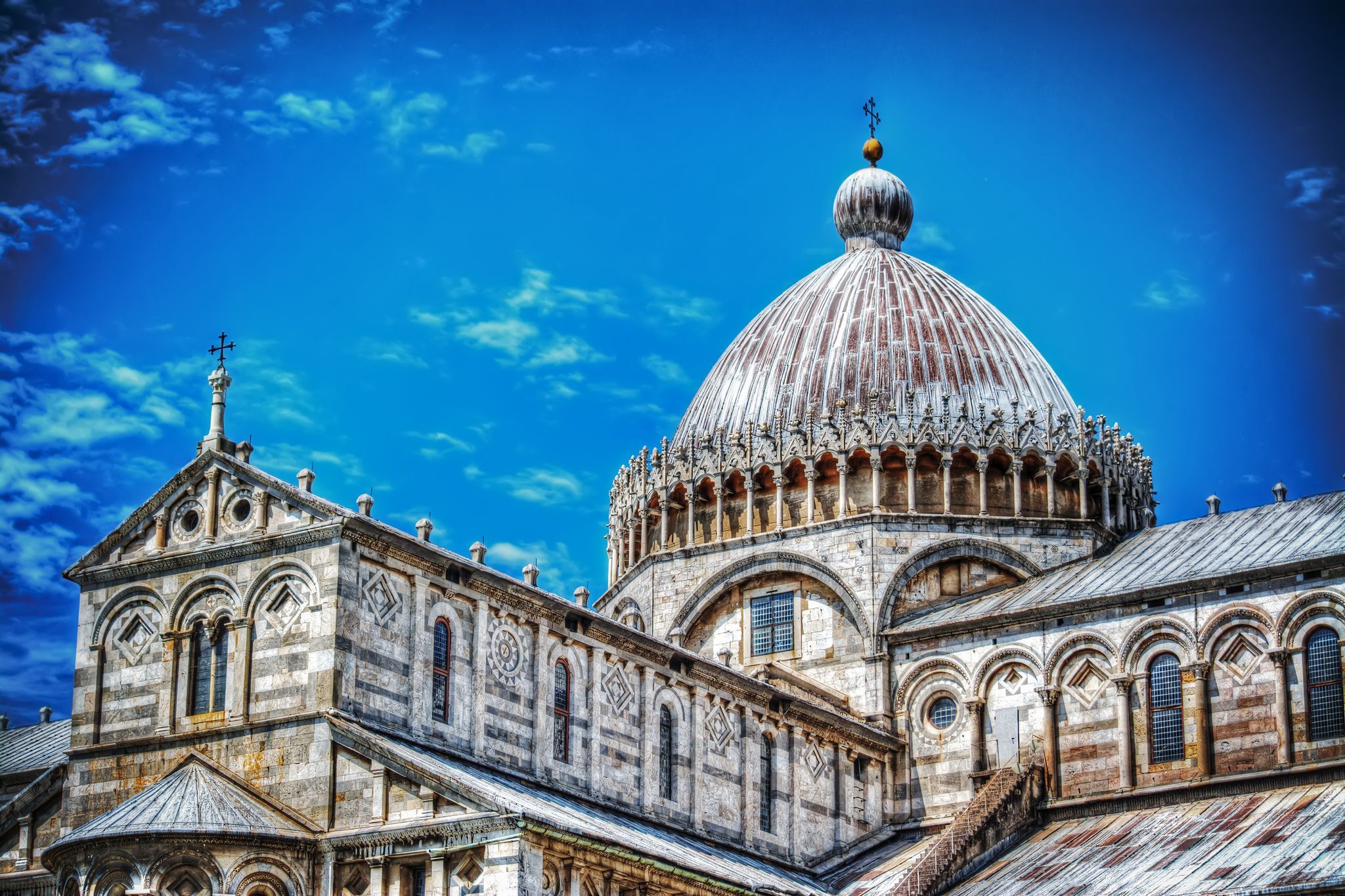 photo of Santa Maria Assunta cathedral in Pisa, Italy .