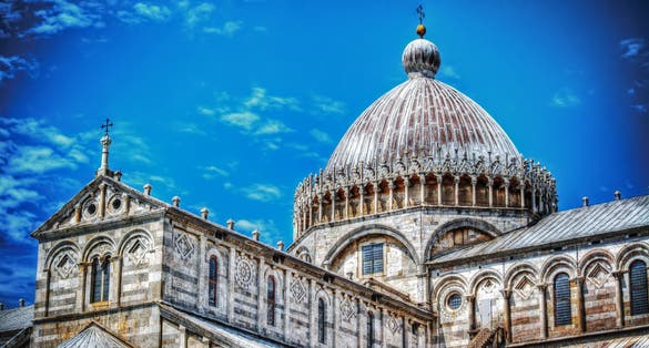 photo of Santa Maria Assunta cathedral in Pisa, Italy .