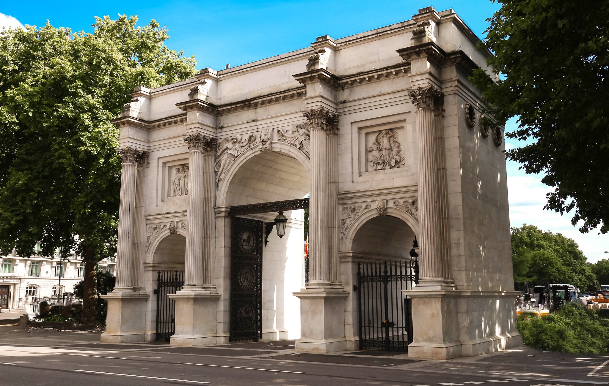 Photo of the Marble Arch , London, England.