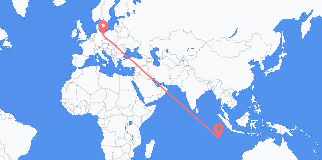 Cocos (Keeling) Islands to Germany