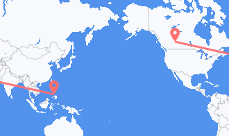 埃德蒙顿 飞往宿务市