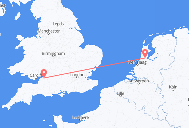 Bristol to Amsterdam