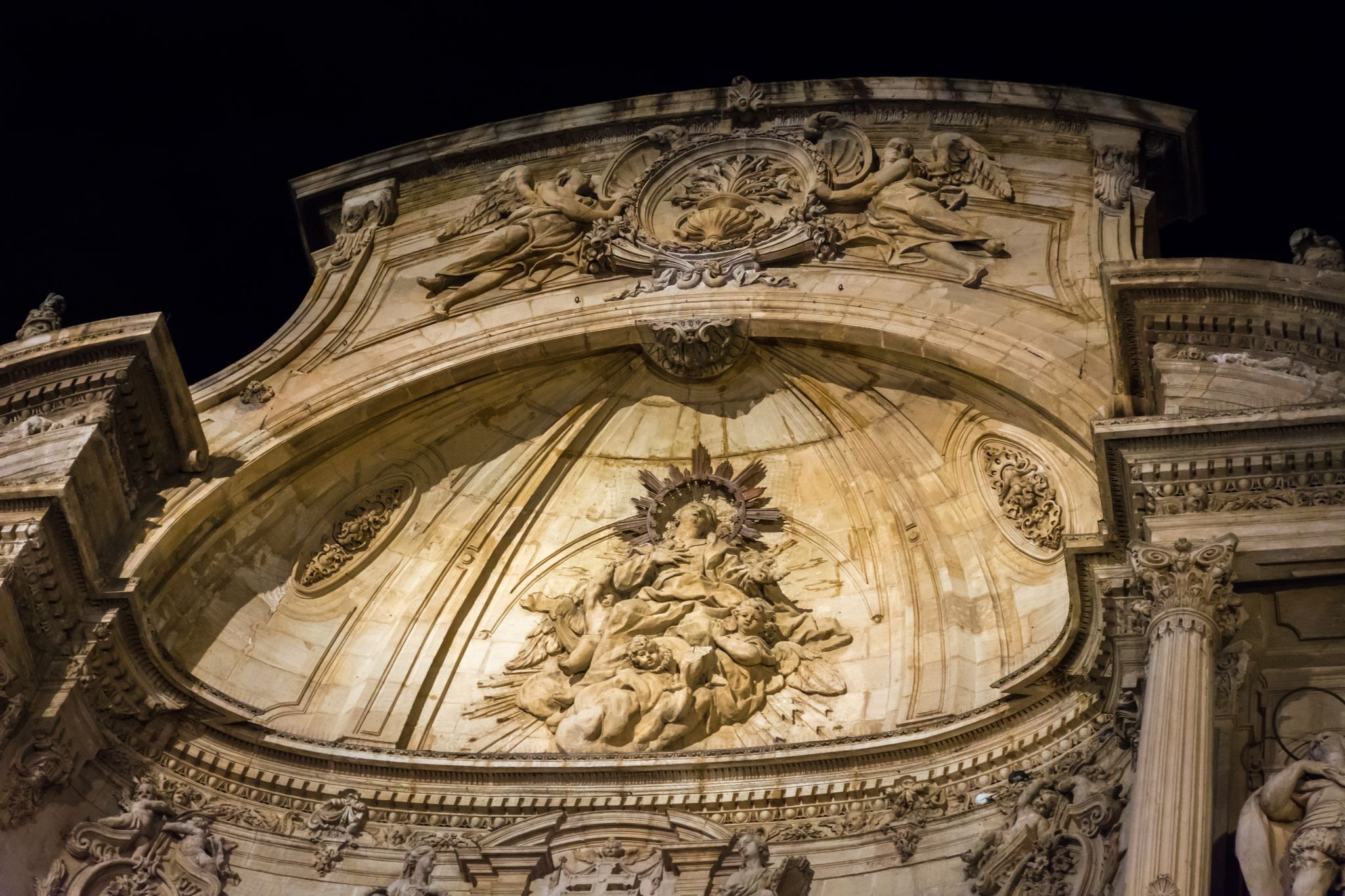 Photo of Facade of Murcia's cathedral, Murica,Spain.