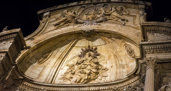 Photo of Facade of Murcia's cathedral, Murica,Spain.