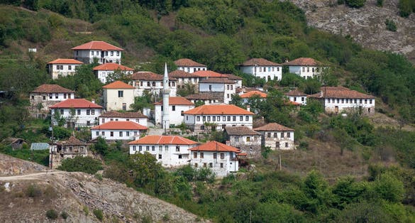 photo of Kottani village in the municipality Myki in the Xanthi regional unit of Greece, close to the Greek-Bulgarian Borders. This is a very beautiful place to visit.
