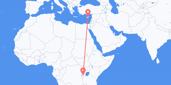 le Rwanda pour Chypre