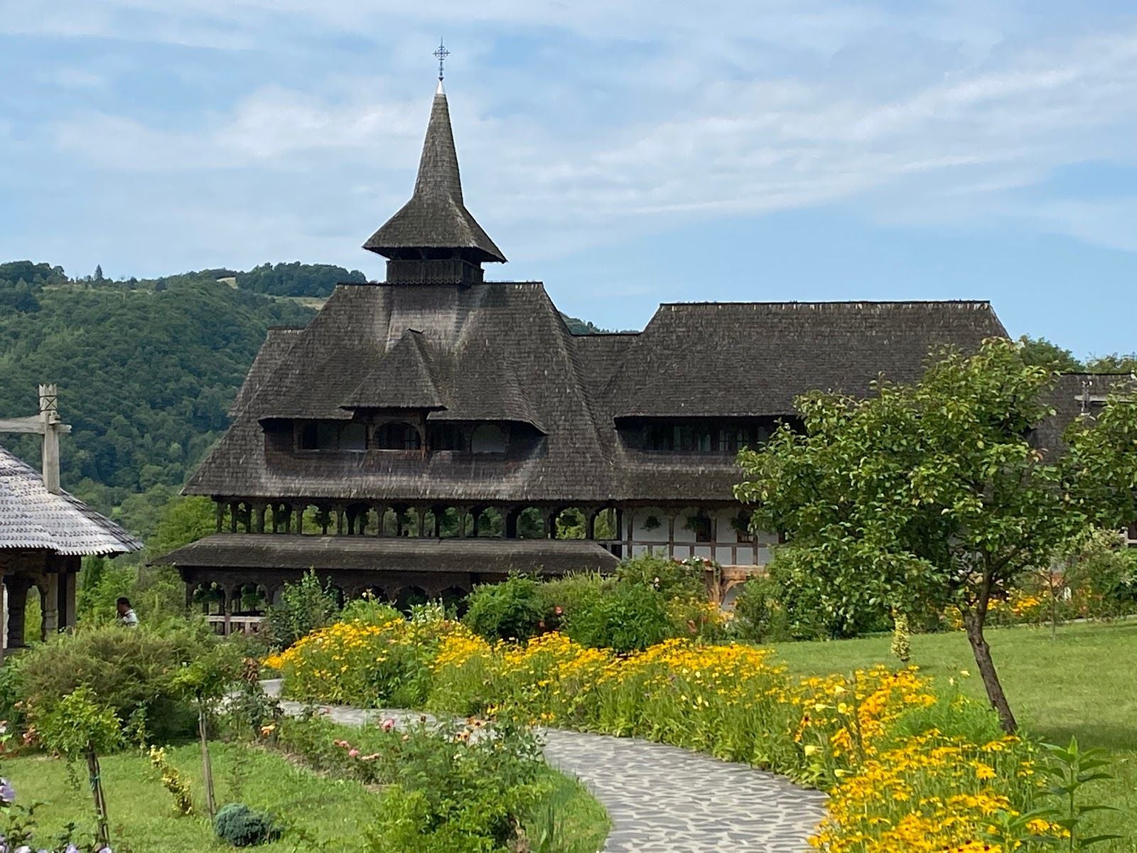 Bârsana Monastery, Maramureș, Romania