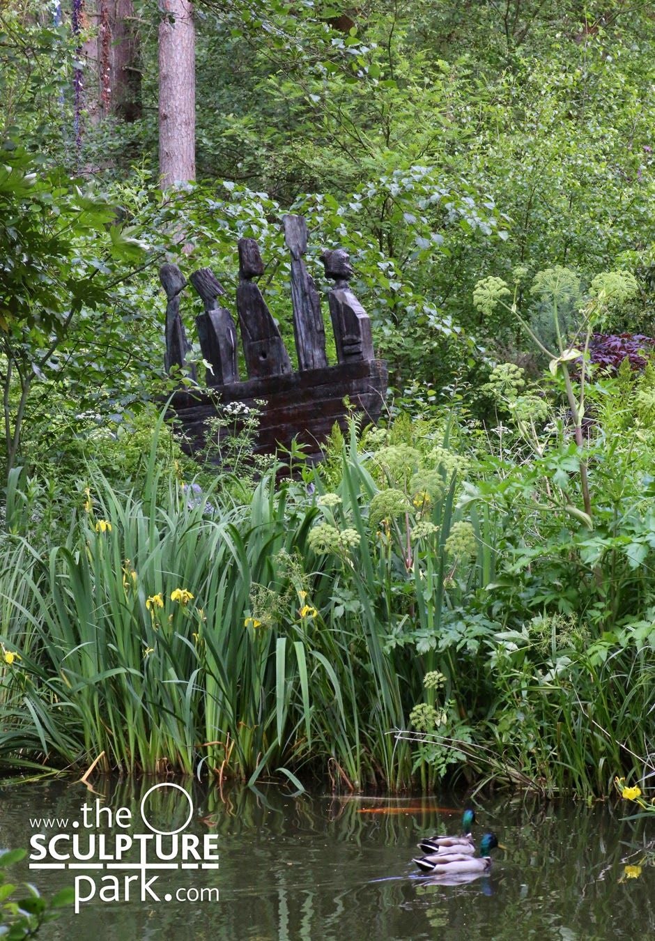 The Sculpture Park, Frensham, Waverley, Surrey, South East England, England, United Kingdom