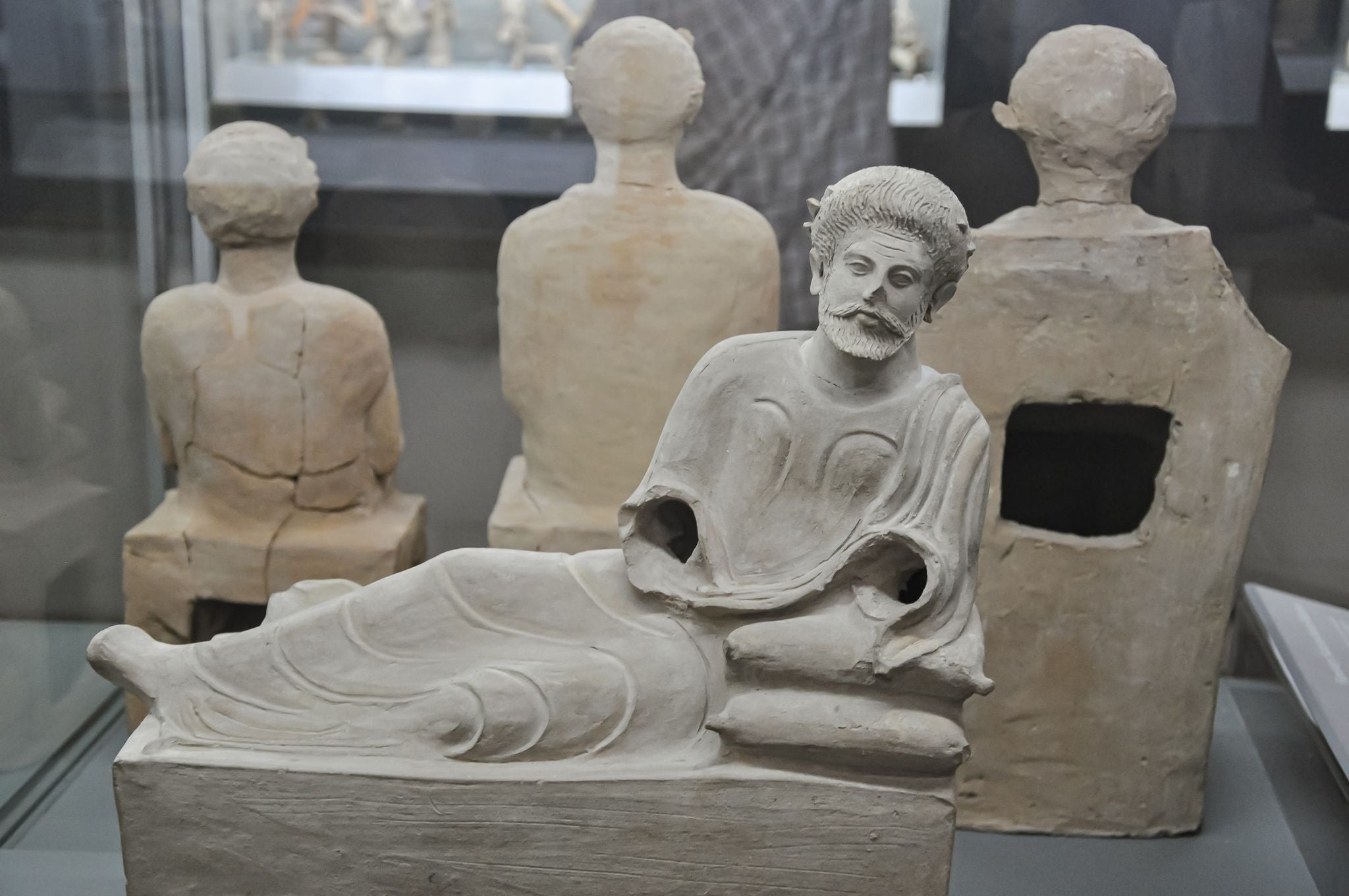 Photo of Sculpture Archeology in Cyprus Museum Lefkosia.