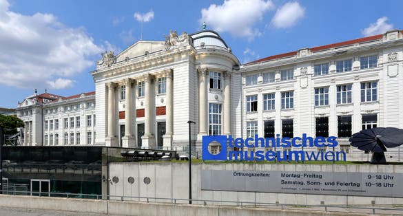 The historic Technical Museum of Vienna opened in 1918. Build under the regency of Franz Joseph I Emperor of Austria.