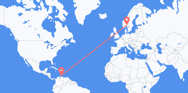 阿鲁巴岛 目的地 挪威