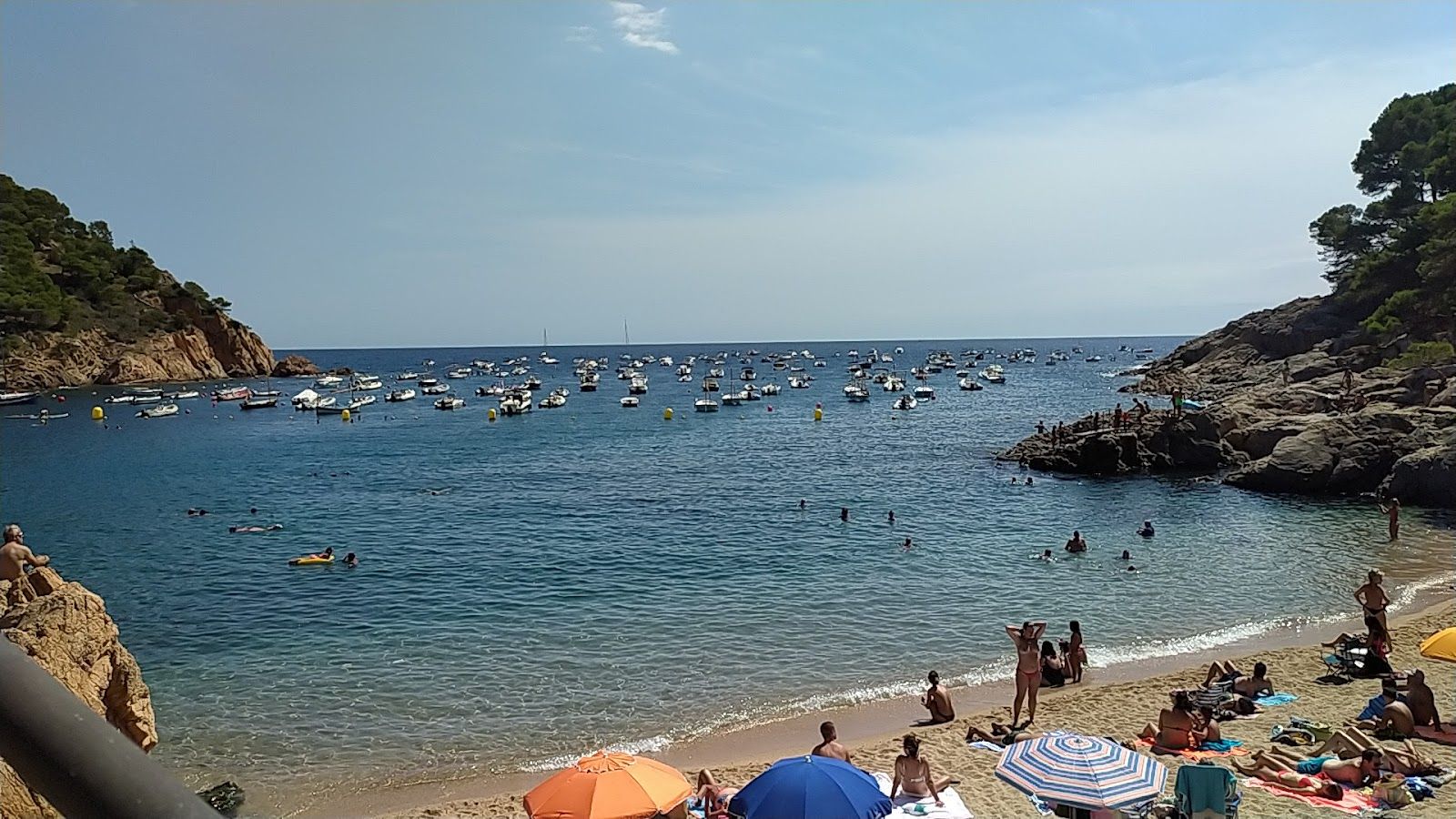 Tamariu Beach, Palafrugell, Lower Empordà, Girona, Catalonia, Spain