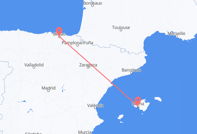 Cheap Flights from Bilbao to Palma – Lowest Fares & Maximum Choice