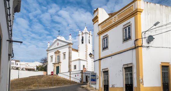 Igreja Matriz church, Estoi, Algarve,Portugal.