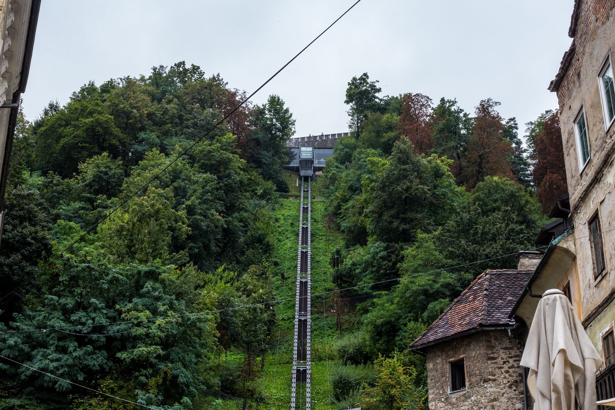 Photo of Funicular to Ljubljana Castle, Slovenia;