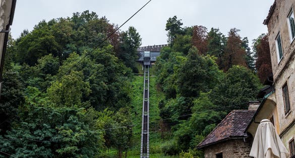 Photo of Funicular to Ljubljana Castle, Slovenia;