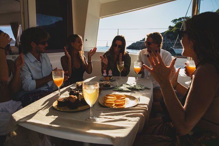 Perfect Day in Private Catamaran by Formentera