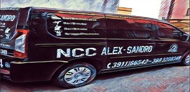 Private car rental with driver in Salento