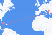 Montego Bay to Tirana