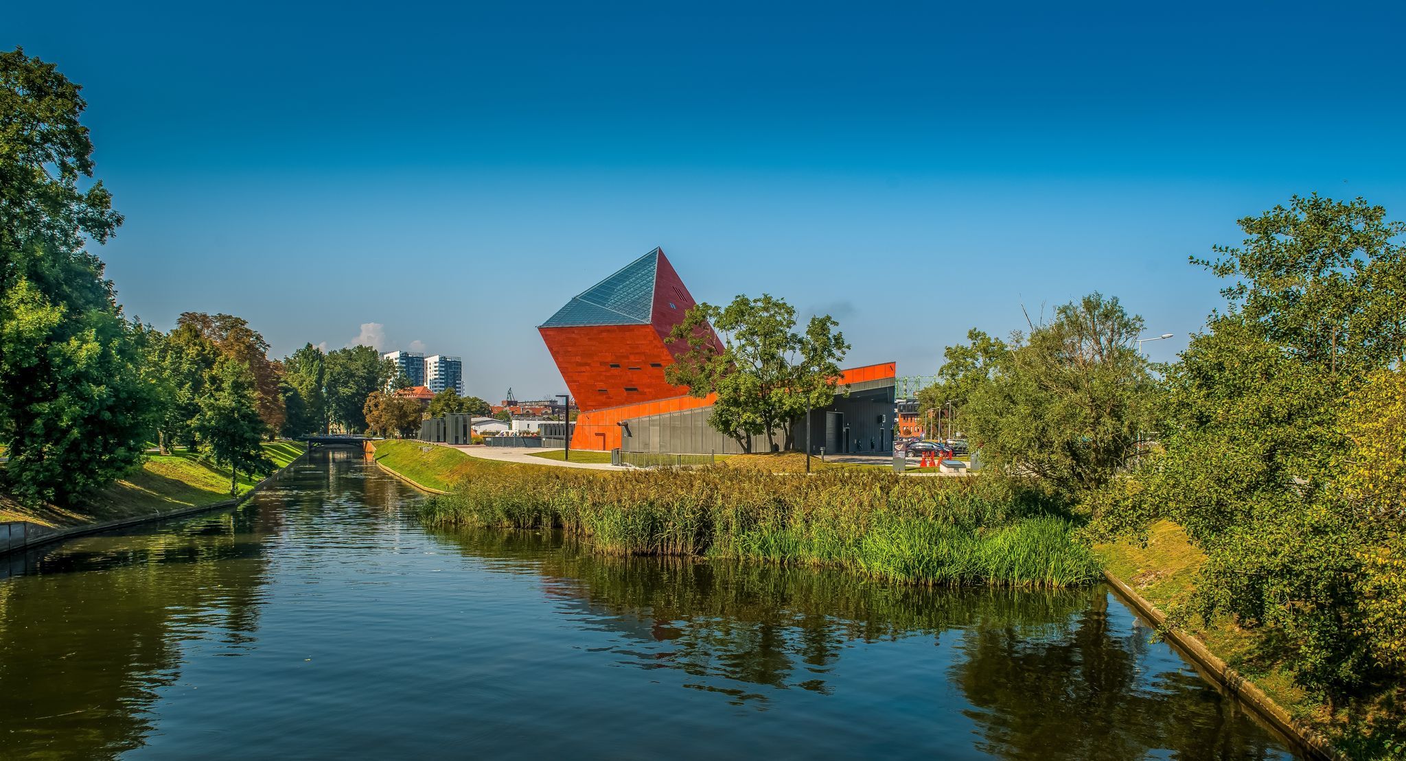 Photo of Museum of World War II in Gdańsk, Poland.