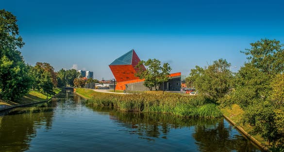 Photo of Museum of World War II in Gdańsk, Poland.