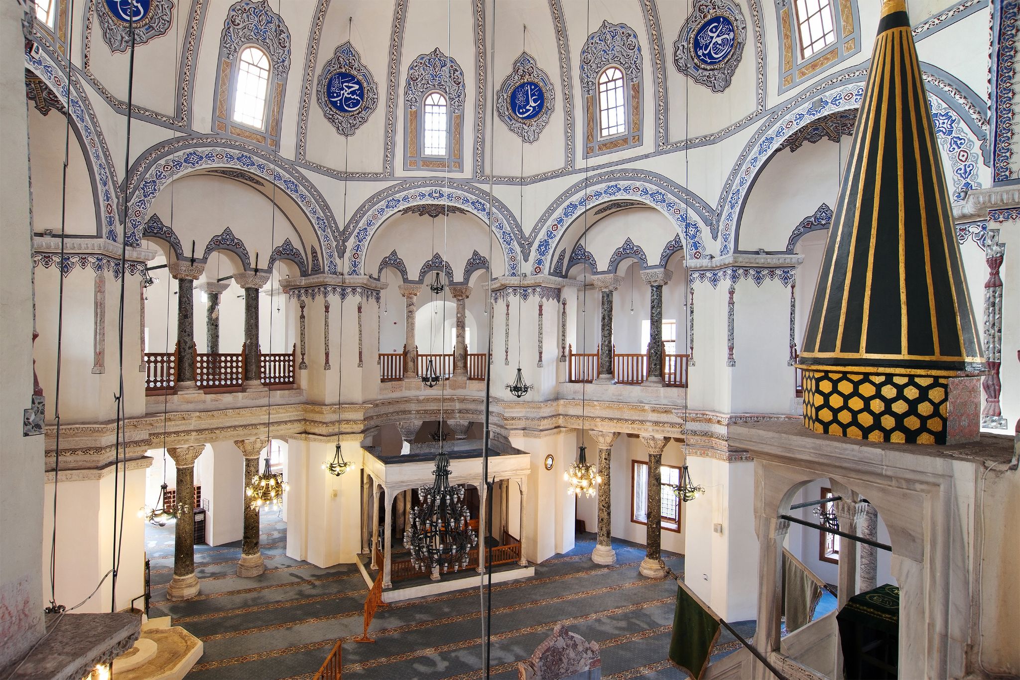 photo of inside the Little Hagia Sophia in Istanbul, Turkey.