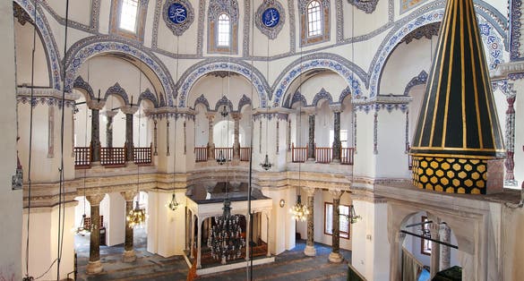 photo of inside the Little Hagia Sophia in Istanbul, Turkey.