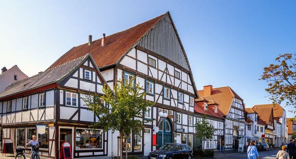 Timbered Houses in Lippstadt, Germany