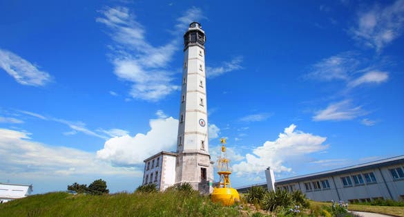 Calais lighthouse in the north of France